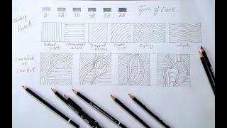 Types of Lines | Line Art | Beginners Drawing 1