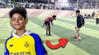 CRISTIANO RONALDO JR DESTROYED ISHOWSPEED