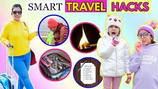 SMART TRAVEL HACKS - To Solve All Your Troubles | CookWithNisha