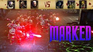 WH40k: Dawn of War 2 - 3v3 | Rogal + Unchainedboar + Clown [vs] palas + Gandharva + Khorne Flakes