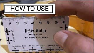 FRITZ RULER | How to use