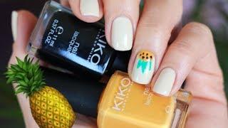 EASY "ANANAS' NAIL DESIGN for Summer 2017 || Katrin from Berlin Nails