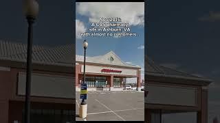 A CVS closed down and becomes abandoned in Virginia… #abandoned #cvs #vacant #shorts #ashburnva #fyp