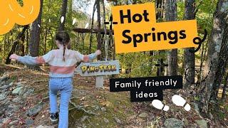 Hot Springs Arkansas Kid Friendly trip fall ideas