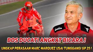 WADIDAWDAVIDDE TARDOZZI BLAK BLAKANBEBERKAN KESAN PERTAMA MARC MARQUEZ TUNGGANGI DESMOSEDICI GP25