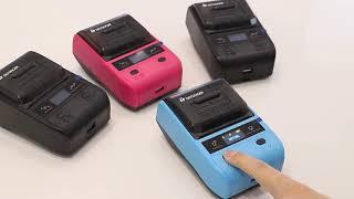 Portable Mobile Thermal Receipt Printer 58mm Bluetooth USB POS Thermal Portable Printer