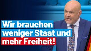 Wir brauchen weniger Staat und mehr Freiheit! Enrico Komning - AfD-Fraktion im Bundestag