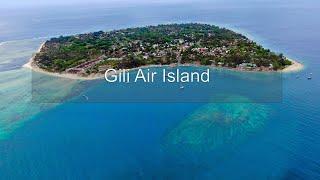  Gili Air - Whole Island from drone / Lombok / Indonesia [4K Ultra HD video]