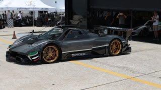 Pagani Zonda Revolucion - INSANE Start Up And Revs!!