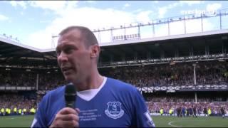 Duncan Ferguson's Emotional On-Pitch Interview