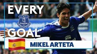 MIKEL ARTETA: EVERY EVERTON GOAL!