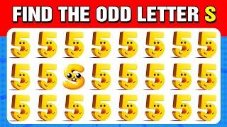 78 puzzles for GENIUS | Find the ODD One Out - Number & Letter Edition 