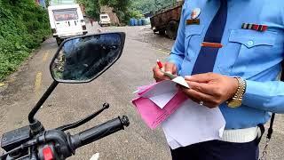 RIDI KHOLA | Police Checking | Rohan Bhattarai Vlog #butwal #butwalvlog #fyp #gulmi #riding