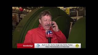 Sky vor dem Revierderby am Schacht 2 Zeche Hugo - 20.02.2021