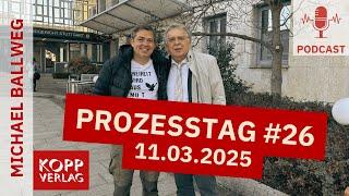 26. Prozesstag: Geld für die Protestbewegung