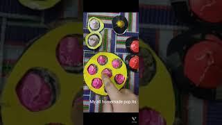 my all homemade pop its Anushri Art & Craft Figdet toys #popit #simpledimple #shorts #fidgettoys