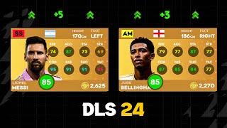 DLS 24 | NEW PLAYERS RATING UPDATED V11.1! ⬆️