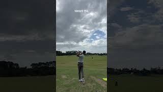 100일차 연습 - 어느덧 100일차가 됬네요. 최근에 발목을 다쳐서 스윙할때 불편하네요. 더열심히 치기. #골린이성장일기 #골프연습 #호주골프 #골프스윙