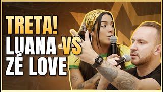 CLIMÃO NA SUPER LIVE: LUANA VS ALBERT E ZÉ LOVE | LINK PODCAST