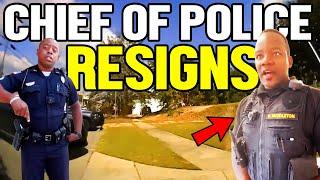 Corrupt Chief RESIGNS After Arresting Guy THREE TIMES In The SAME STOP!