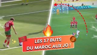  Les 17 BUTS du MAROC aux JO ! ️