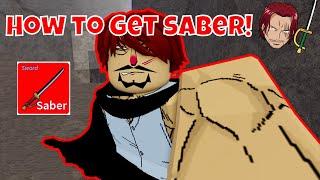 HOW TO GET SABER *FULL GUIDE* BLOX FRUITS 2024 | *SHANKS SABER* | ROBLOX