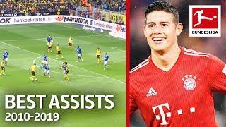 Top 10 Best Assists of The Decade 2010-2019 - Sancho, James, Forsberg & More