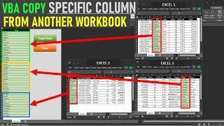 VBA Copy Specific Column From Another Workbook