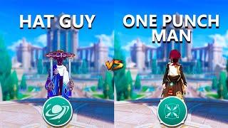 One Punch Heizou  vs Hat Guy !! Who do you think is Best DPS?? | Genshin impact |