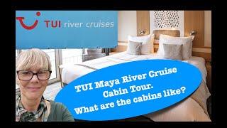 TUI Maya - Cabin tour of this river cruise boat.