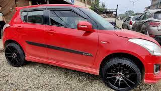 swift Modified #swift Upgraded Alloy wheels #manipur Modified Cars