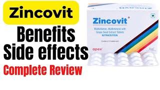 Zincovit tablet ke fayde in hindi | Zincovit tablet uses, side effects