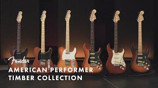 Exploring the American Performer Timber Collection | Fender