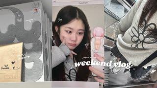 weekend vlog₊⊹ | new hair, cute stores, going out, good food, fun w/ friends