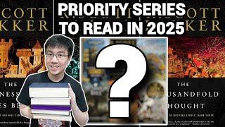 My Top 13 Priority Fantasy Series To Start (and finish) in 2025!