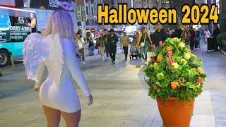 BUSHMAN PRANK: SCARING PEOPLE ON HALLOWEEN 2024 !!