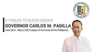 League of Provinces of the Philippines Tribute to Governor Carlos M. Padilla