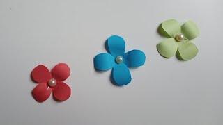 ONE Minute Craft/ Easy Paper Flowers / DIY Paper Flowers #diy #shorts #ytshorts #papercraft