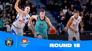 TEAM EFFORT and HISTORY MADE! | Wolves - Buducnost | R18 2024-25 BKT EuroCup HIGHLIGHTS