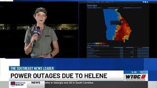 Thousands of people in Georgia, South Carolina remain without power following Helene