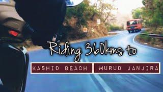 KALYAN TO MURUD JANJIRA BY ROAD| KASHID BEACH | TVS JUPITER CLASSIC [ VLOG # 4 ]