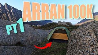 Scotland's Isle of Arran 100k Epic Wild Camping Adventure | Part 1