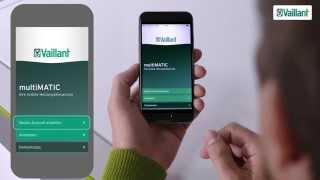 Einrichtung der Vaillant multiMATIC App