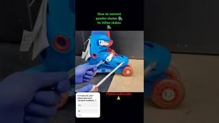 Quad Skates  To Inline Skates #viralshort #viralvideo #youtubeshorts #skate #rollerskating #india