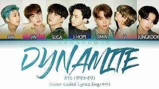 BTS (방탄소년단)- 'Dynamite' (Color Coded Lyrics/가사)