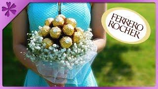 DIY Ślubny bukiet z Ferrero Rocher i gipsówki, to proste! - Na szybko #604