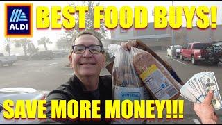 ALDI BEST FOOD & GROCERY PRICES!! DON'T GET RIPPED OFF BUYING FOOD!! Money Saving Food Shopping Vlog