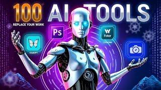 "100 AI Tools to Skyrocket Your Productivity & Replace Tedious Work! "