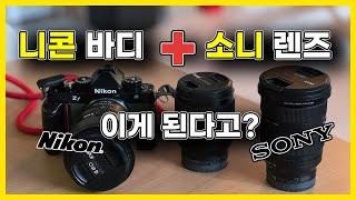 니콘 Z6iii 에는 소니GM렌즈?? A7c2 유저가 Zf 구매한 이유 l ETZ21 pro 에 GM렌즈들 다 물려봄