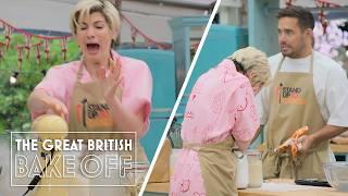 Jodie Whittaker serves up custard creams and CHAOS | The Great Stand Up To Cancer Bake Off